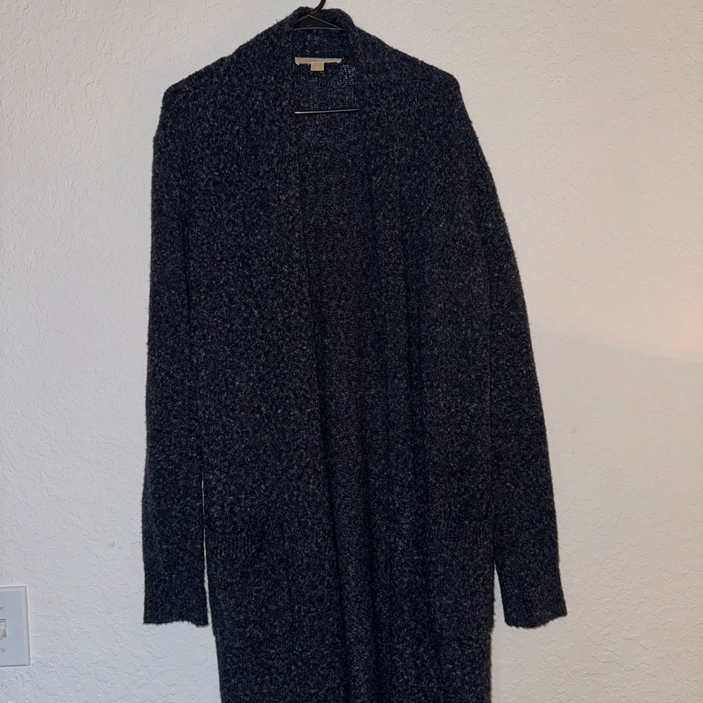 Women's Black Cardigan Sweater